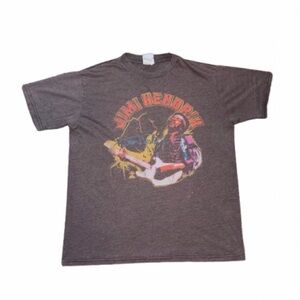 Vintage Junk Food Jimi Hendrix Band Tee Shirt Medium